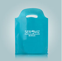 Le shopper in plastica sono borse a busta realizzate a corpo unico con buco maniglia integrata nella borsa