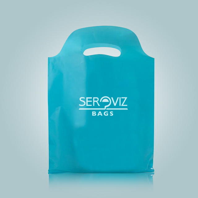 Le shopper in plastica sono borse a busta realizzate a corpo unico con buco maniglia integrata nella borsa