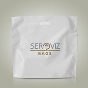 Le shopper in plastica sono borse a busta realizzate a corpo unico con buco maniglia integrata nella borsa