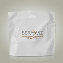Le shopper in plastica sono borse a busta realizzate a corpo unico con buco maniglia integrata nella borsa