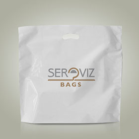 Le shopper in plastica sono borse a busta realizzate a corpo unico con buco maniglia integrata nella borsa